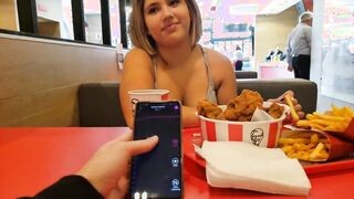 KFC-be leszívatva és megkúrva