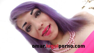 Legalporno - Pina piercinges orosz lány popsiba dugva