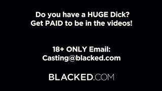 Blacked - Emma Hix puncijában az óriás dákó
