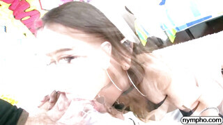 NYMPHO - Gianna Dior a izgató latina muff
