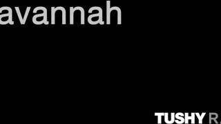 TUSHYRAW - Savannah Bond popójába néger pélót tolnak