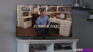 Summer Hart punciba és popóba baszva